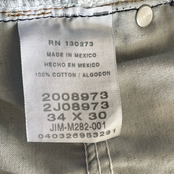 LEE REGULAR FIT STRAIGHT LEG JEANS SIZE 34X30 - Picture 4 of 9